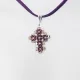 Small Cross - Arabella-Purple Suedine - 1
